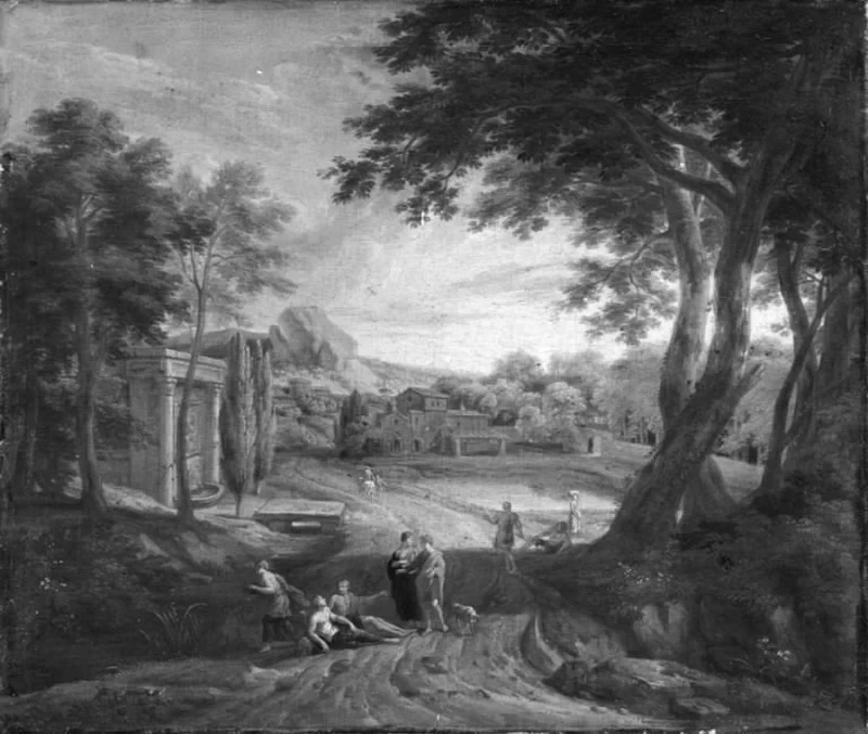 Paesaggio arcadico - Statens Museum for Kunst, Copenaghen